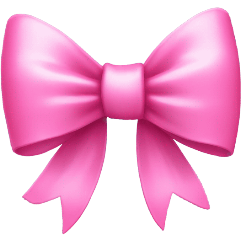 Bow pink emoji