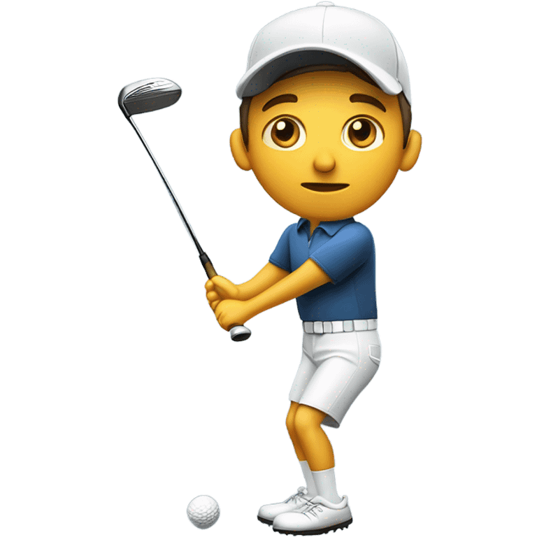 master who plays golf emoji