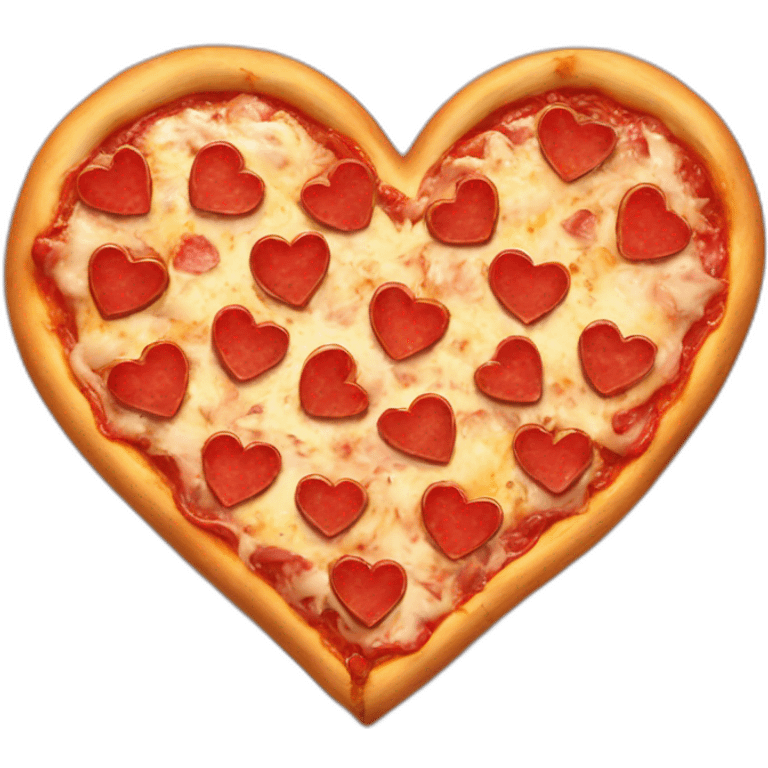 heart pizza emoji