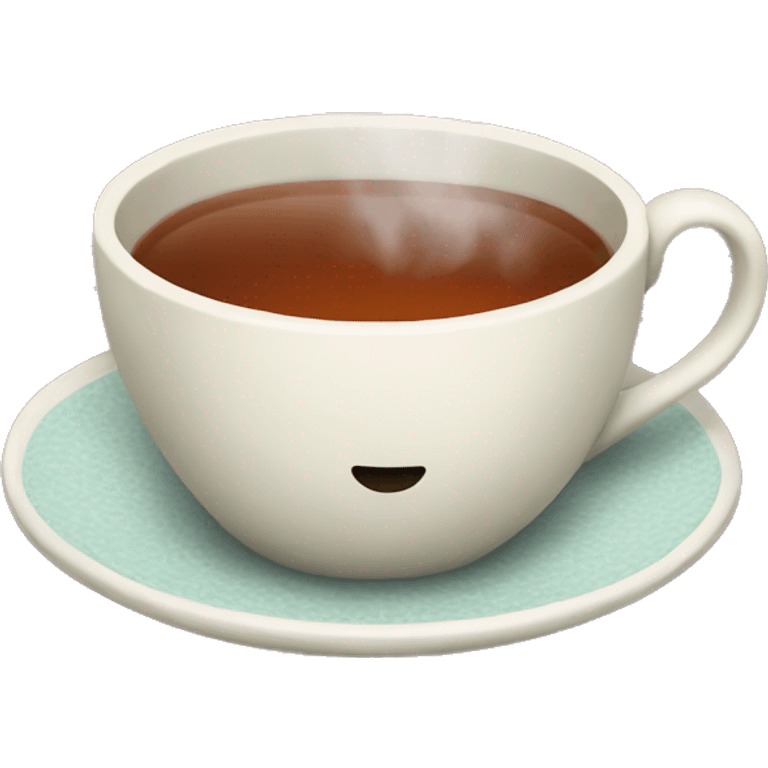 Cozy tea cup emoji