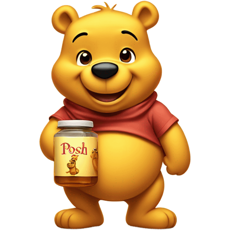 High Winnie the pooh emoji