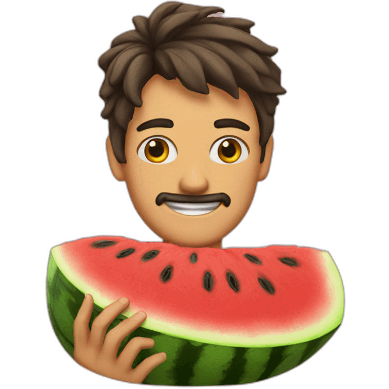 Watermelon profile pic emoji