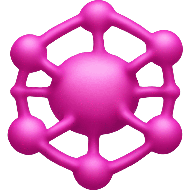 Pink cell biology emoji