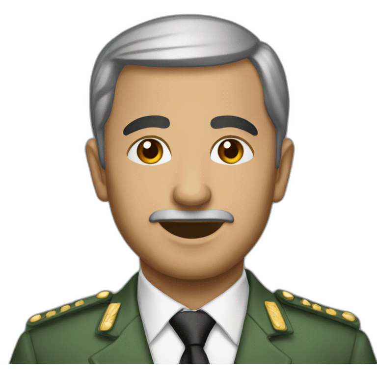 Algerian président  emoji