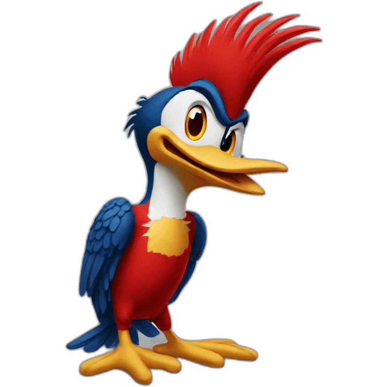 Woody Woodpecker emoji