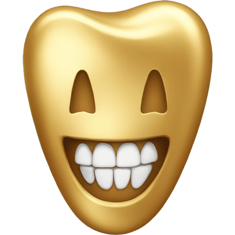 Gold tooth emoji