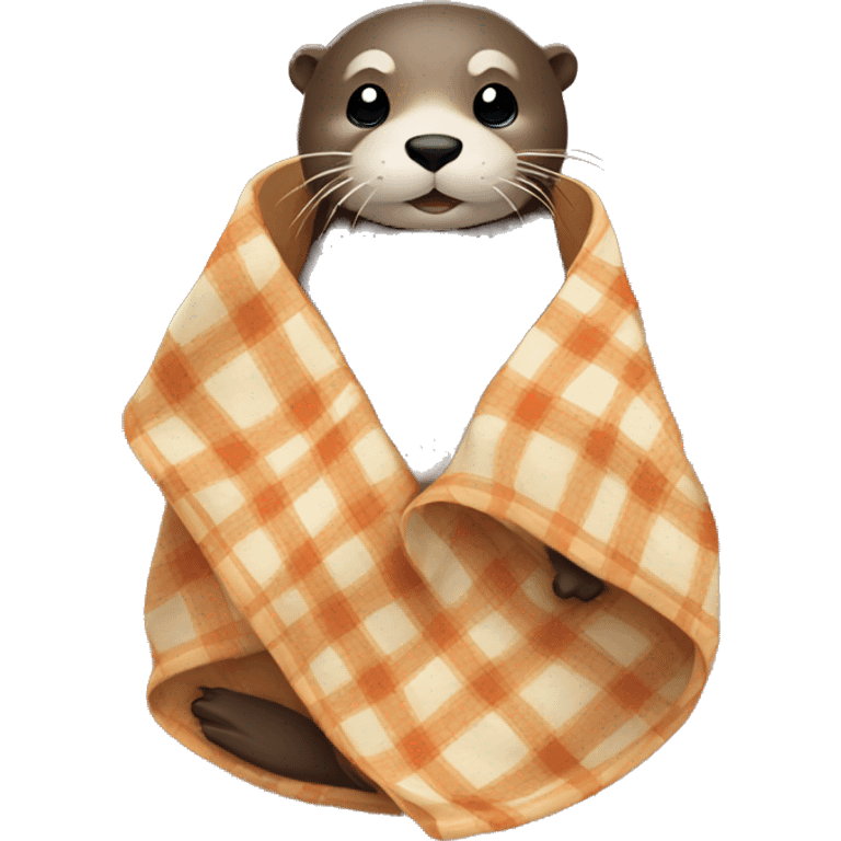 otter with a blanket  emoji