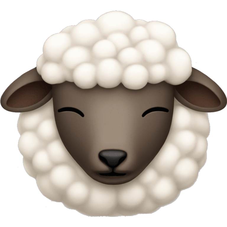 restful sleep sheep  emoji