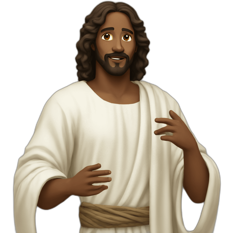 black jesus emoji