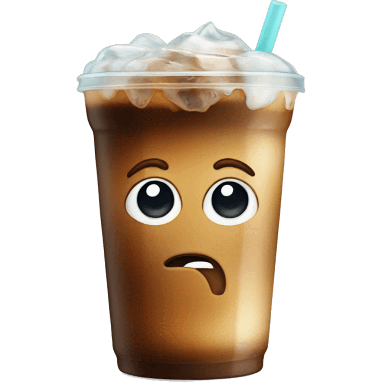 iced coffe emoji