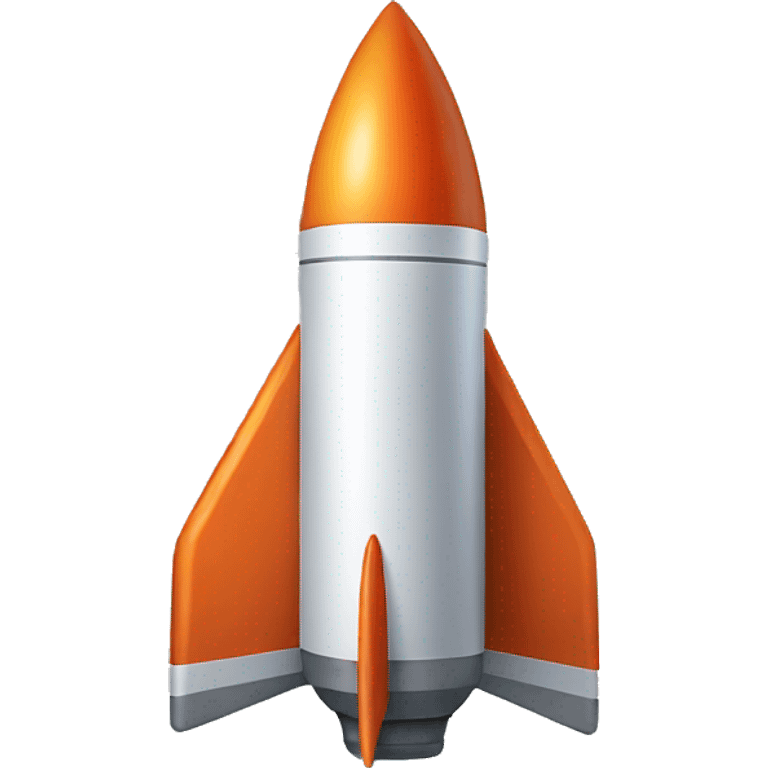 A cool rocket emoji emoji