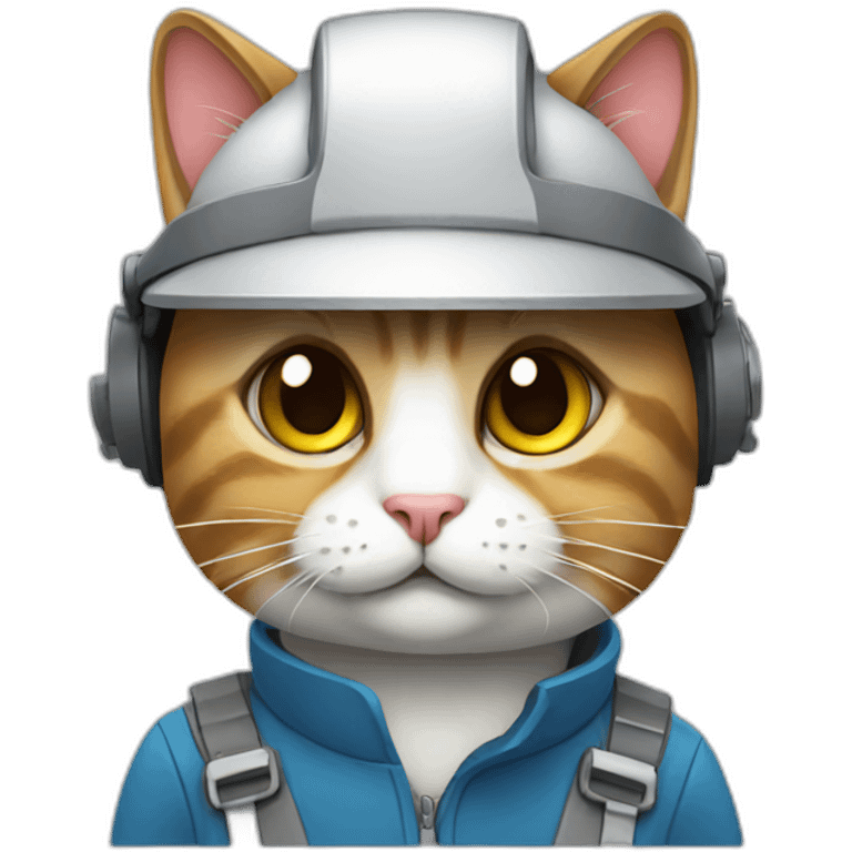 engineer cat emoji