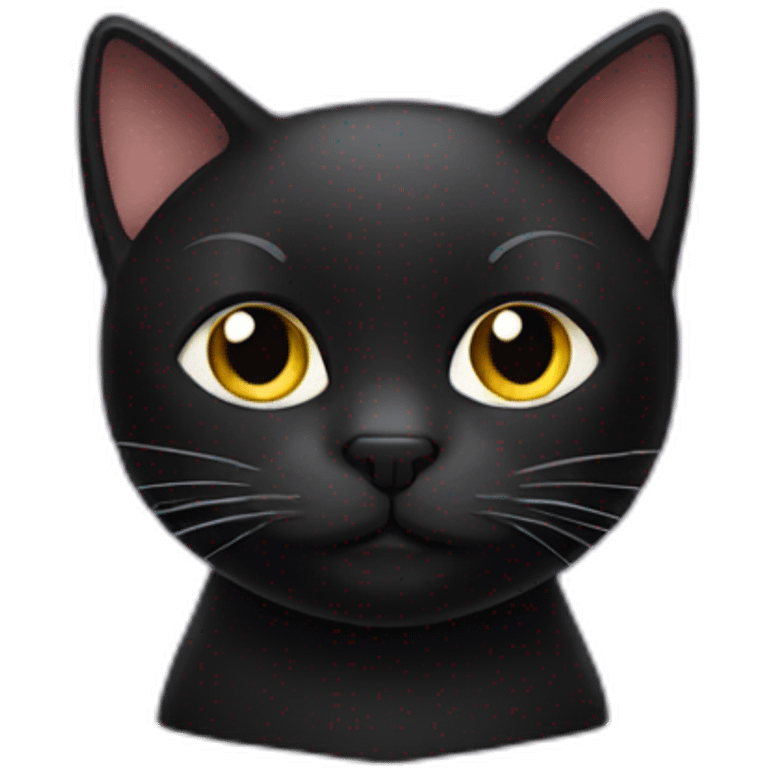 Black cat  emoji