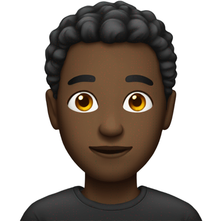 Black man  emoji