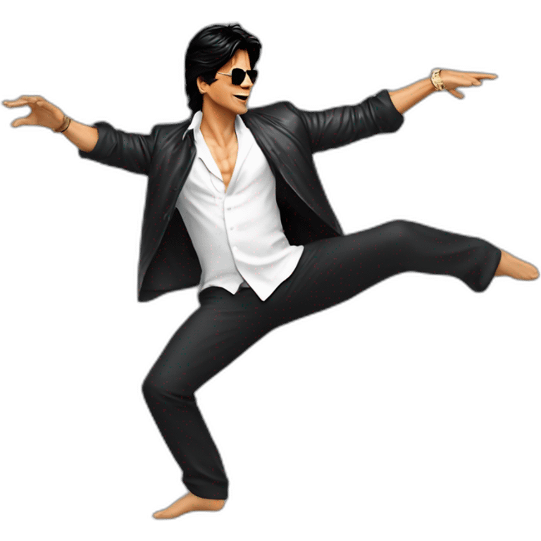 shahrukh khan dance emoji