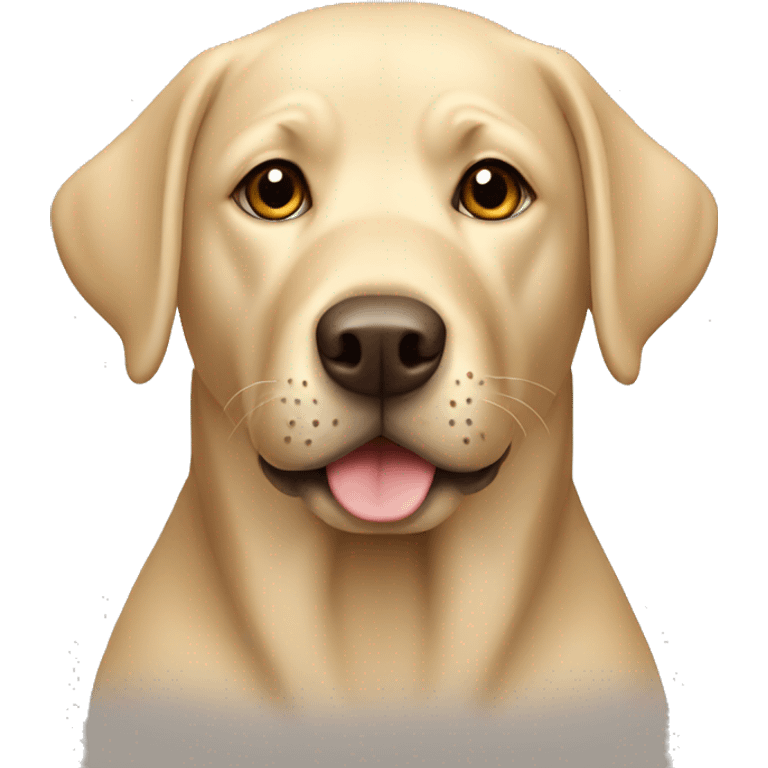 Labrador beige  emoji