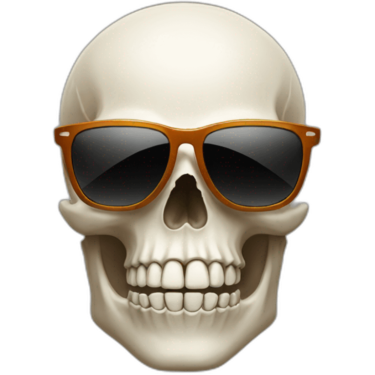 skull with sunglasses emoji