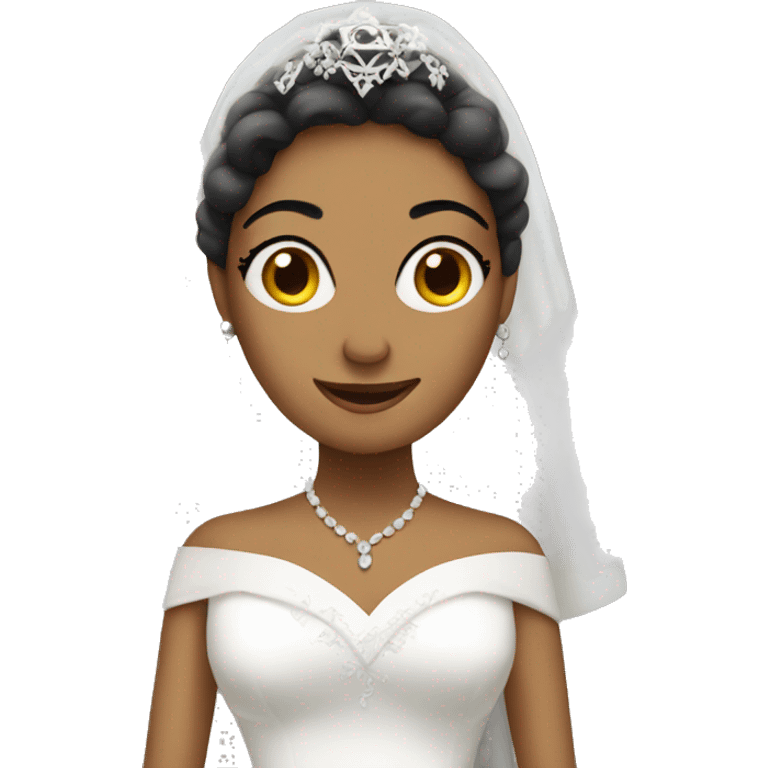 Jewish woman bride emoji