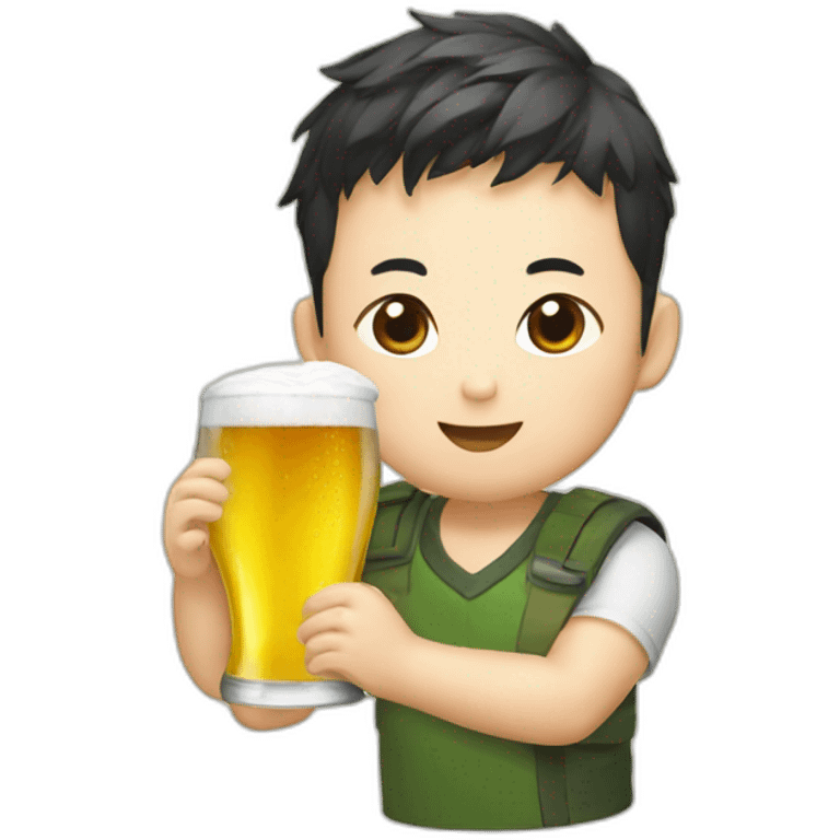 Xi xinping drink beer emoji