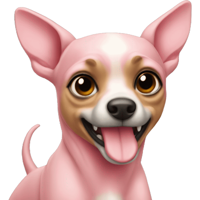 Pincher Rosa emoji