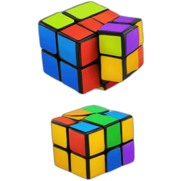 Cubo de Rubik emoji