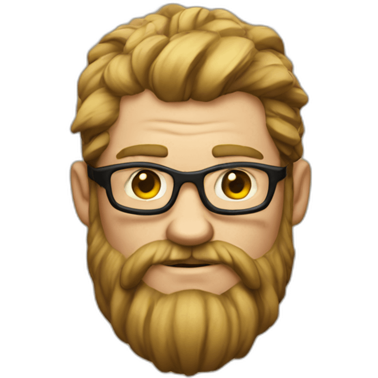 nerdy viking emoji