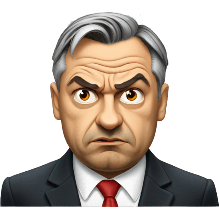 Viktor Orban looking mad emoji