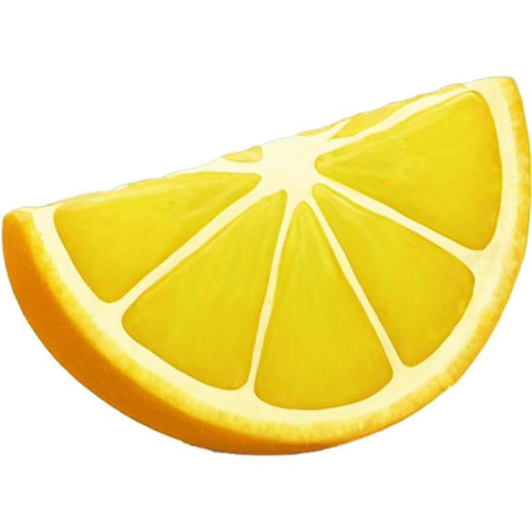 slice of calamansi emoji