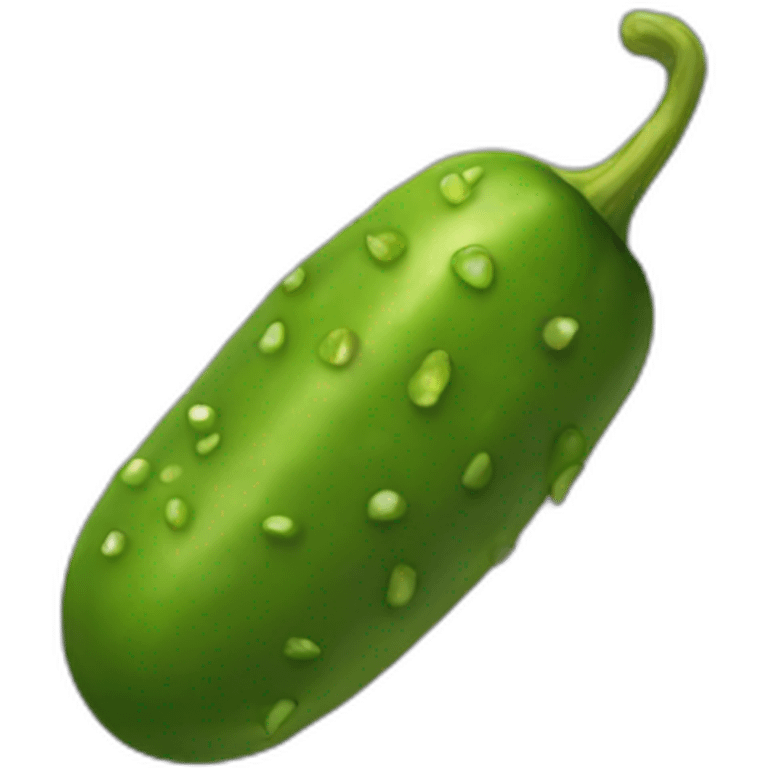 green-pickle emoji