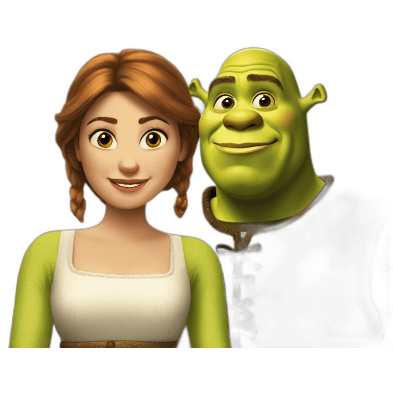 shrek et fiona emoji