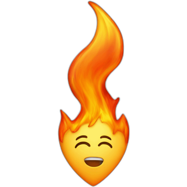 cuore in fiamme emoji