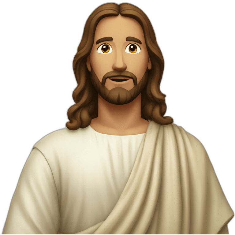 Jesus love emoji