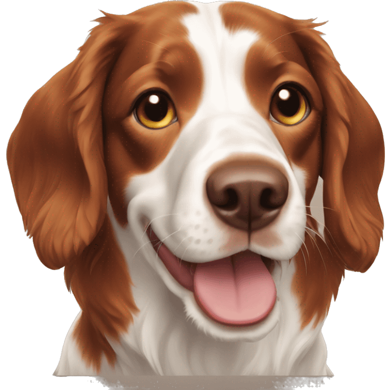 Brittany spaniel emoji