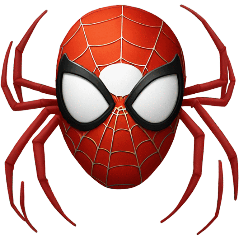 Red spider-man emoji