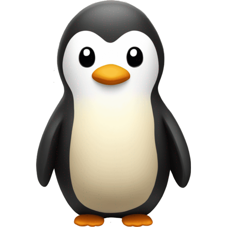 beige plush penguin emoji