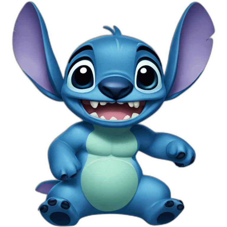 Stitch from lilo and stitch emoji