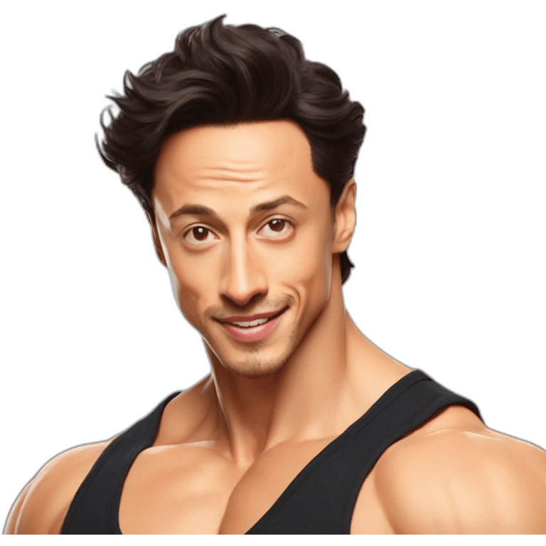 tiger shroff emoji