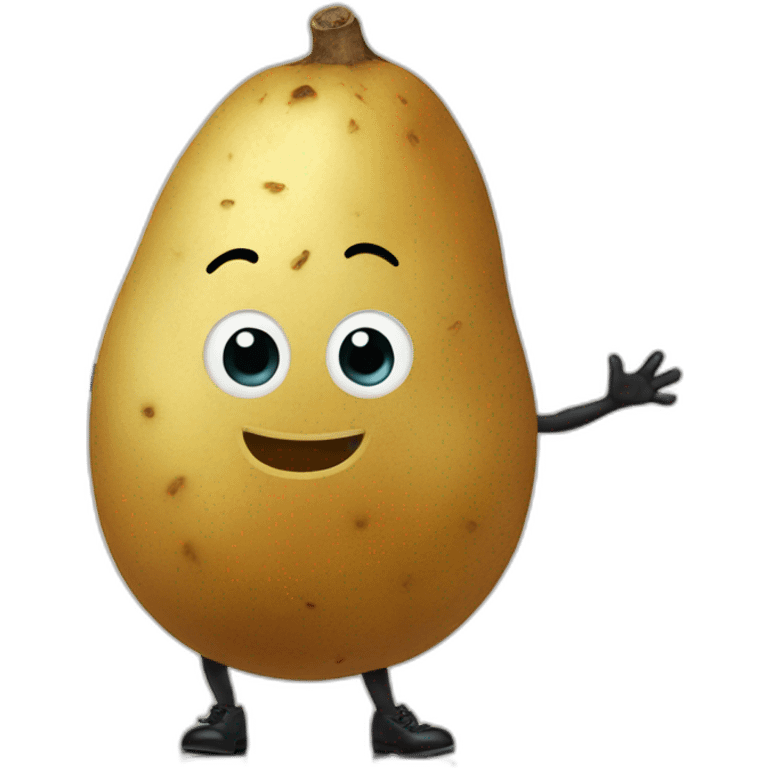 Tap-dancing Potato emoji