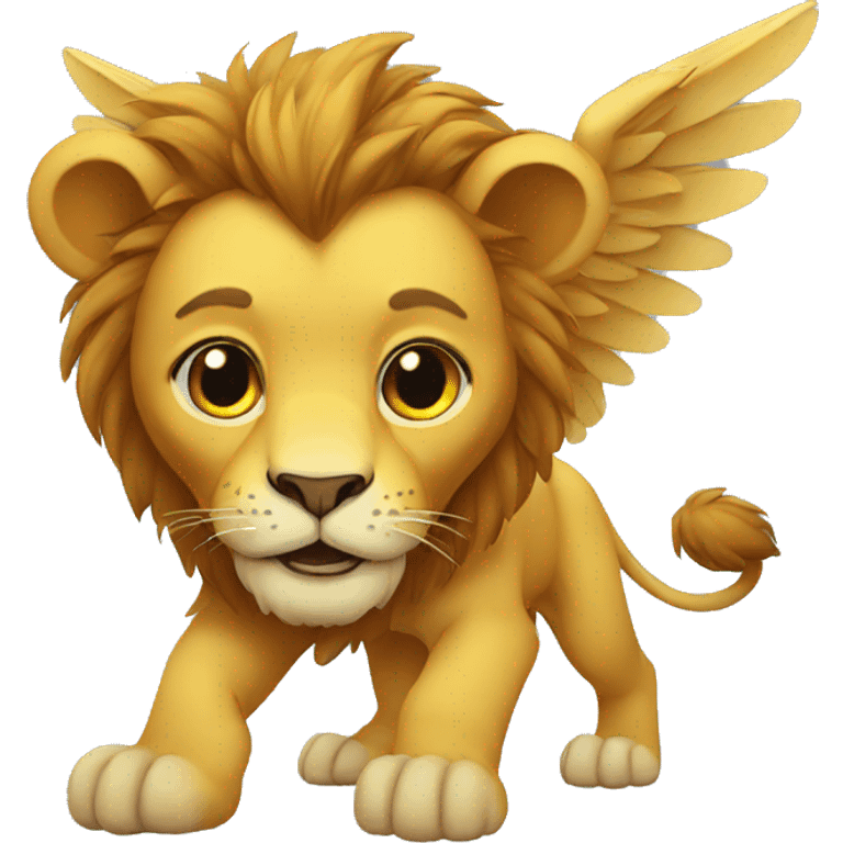 Lion with wings emoji