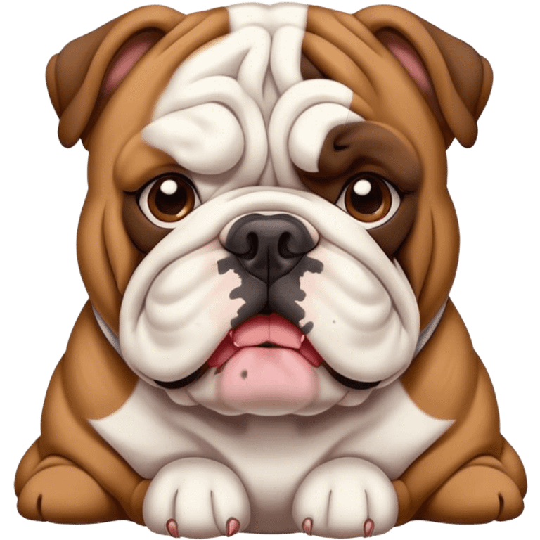 English bulldog emoji