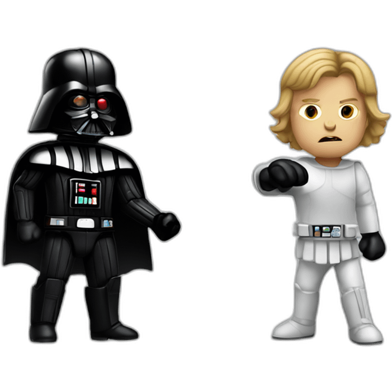 Vader vs Luke emoji