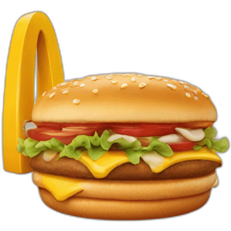 mcdonalds logo emoji