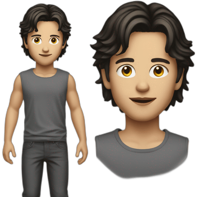 young keanue reeves emoji