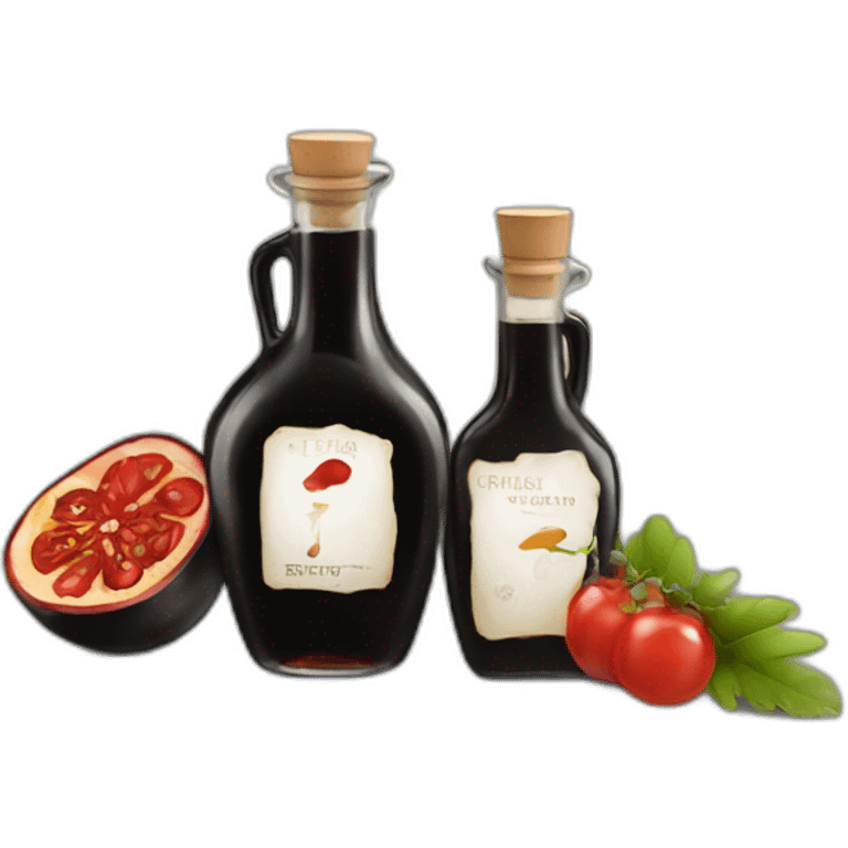 Balsamic vinegar emoji