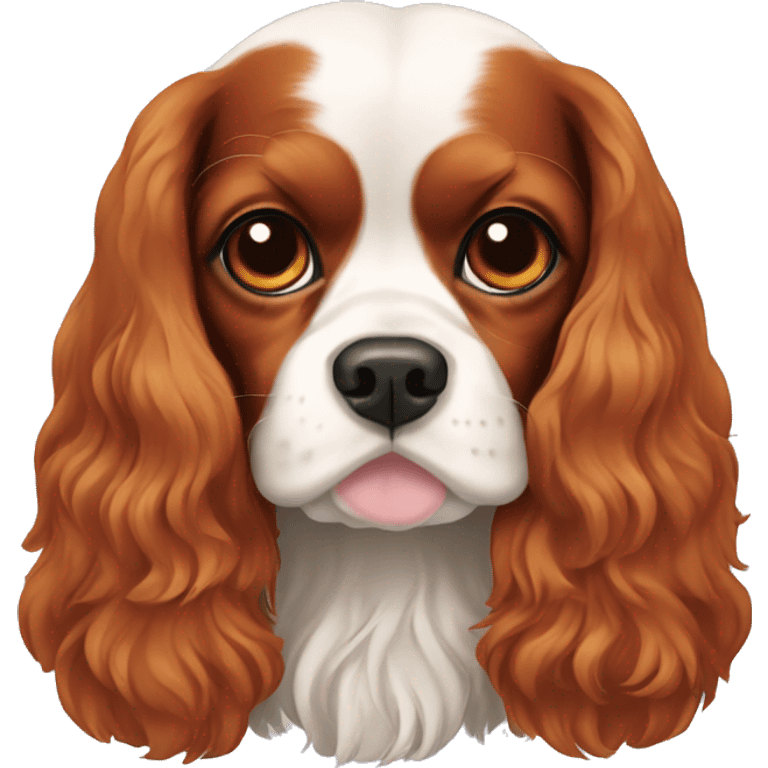 Cavalier king spaniel  emoji