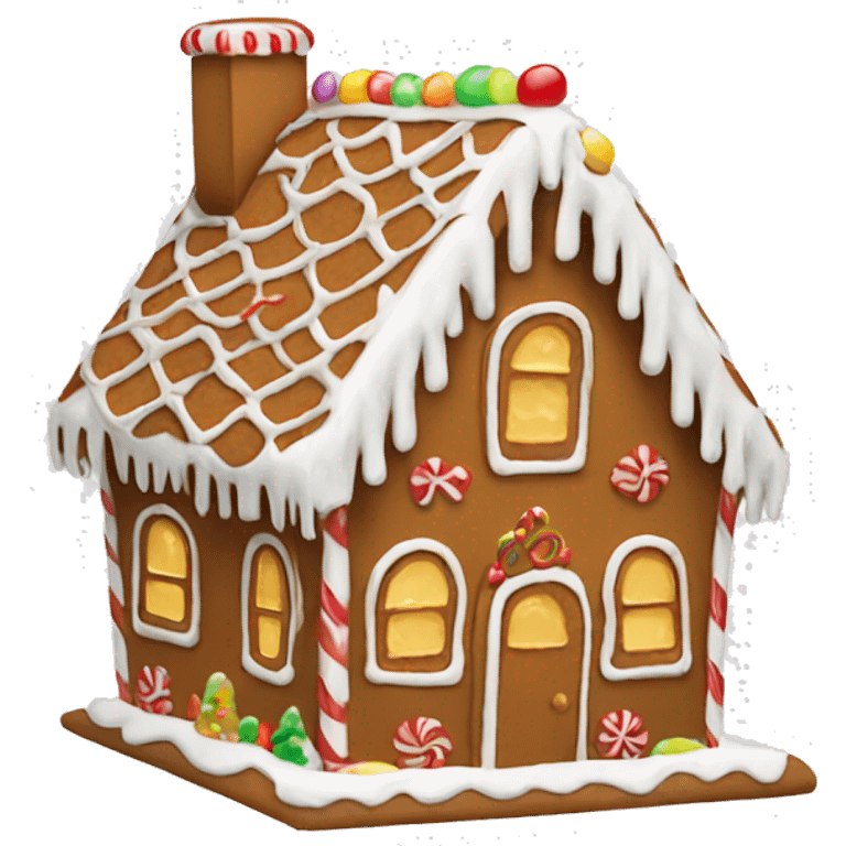 Gingerbread house  emoji