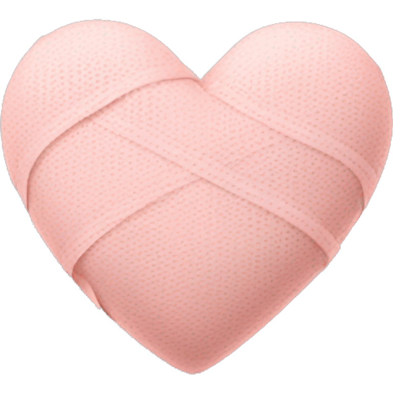 Light Pink bandaged heart emoji