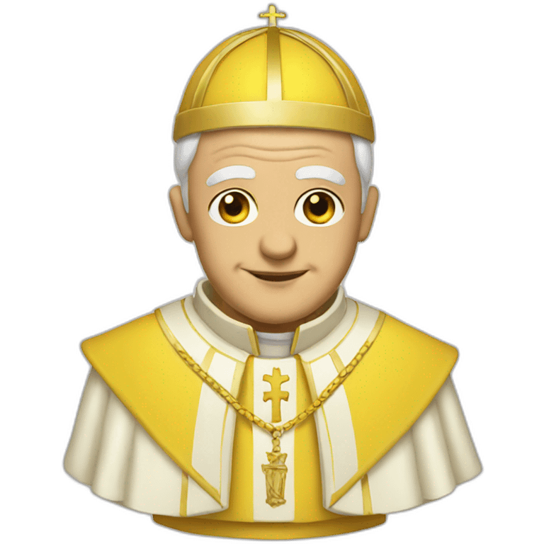 yellow-pope emoji