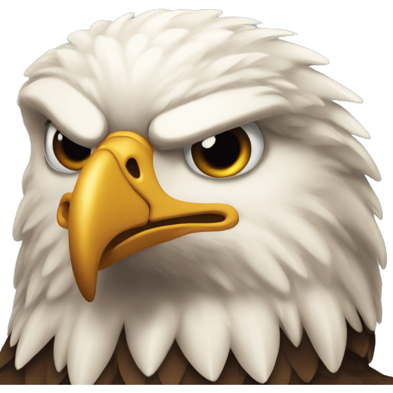 Eagle that’s winking emoji