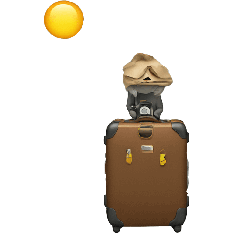 Traveling emoji